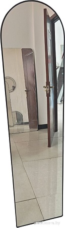 Зеркало Saniteco M-aluminum 160x40 (черный)