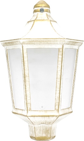 Уличный настенный светильник Элект Ника НБУ 06-60-003 У1 (белый под медь)