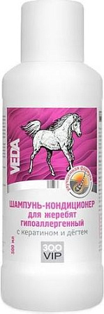 Шампунь Veda ЗооVip гипоаллергенный с кератином и дегтем (500 мл)