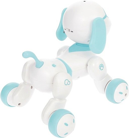 Интерактивная игрушка Woow Toys Собака Charlie (голубой)