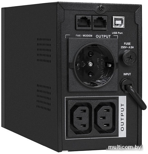 Источник бесперебойного питания ExeGate SpecialPro Smart LLB-1000.LCD.AVR.1SH.2C13.RJ.USB EX292788RUS