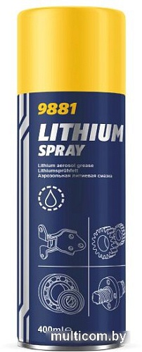 Mannol Lithium Spray 400 мл 9881
