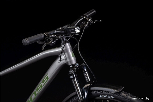 Велосипед Kross Hexagon 4.0 EQ 29 M/18&quot; 2024 (серый/графит)