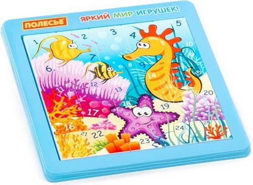 Развивающая игра Полесье Морские обитатели №4 25108