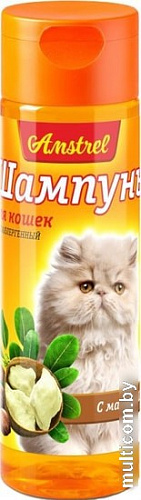 Шампунь Amstrel для кошек гипоаллергенный с маслом ши 120 мл