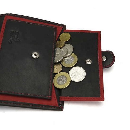 Кошелек Bellugio AM-24R-073 (черный/красный)