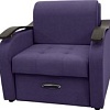 Кресло Сириус Лидер-2 ППУ 95x110 (Eva 31 велюр фиолетовый)