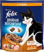 Сухой корм для кошек Felix Двойная вкуснятина с птицей 600 г