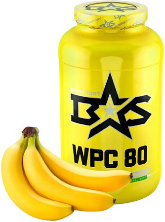 Протеин Binasport WPC 80 (2000г, банан)