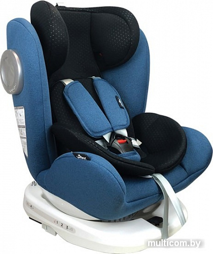 Автокресло Lorelli Lusso SPS Isofix 2019 (синий/черный)