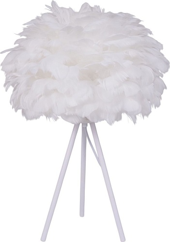 Настольная лампа AksHome Snow E27 (белый)