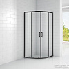 Душевой уголок Cezares Eco-O-R-2-90-C-Nero