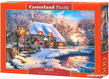 Пазл Castorland Зимний коттедж