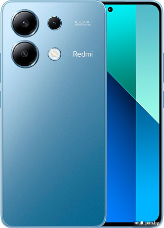 Смартфон Xiaomi Redmi Note 13 8GB/256GB без NFC международная версия (ледяной синий)