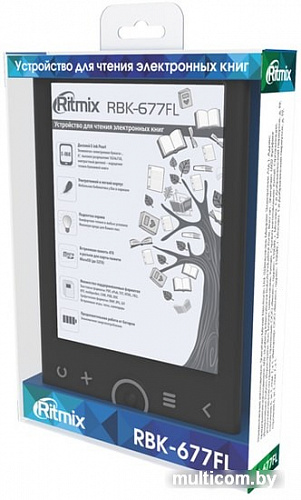 Электронная книга Ritmix RBK-677FL