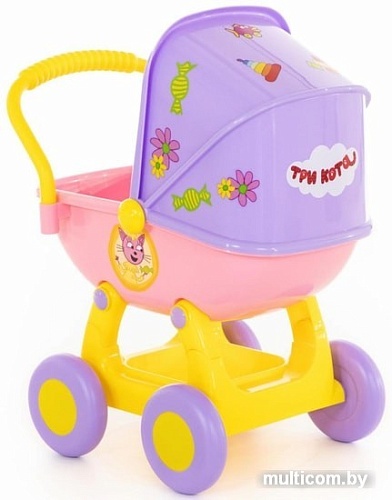 Коляска для кукол Полесье Три кота №1 71439