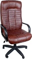 Офисное кресло Деловая обстановка Атлант Стандарт кожа люкс (средне-коричневый)