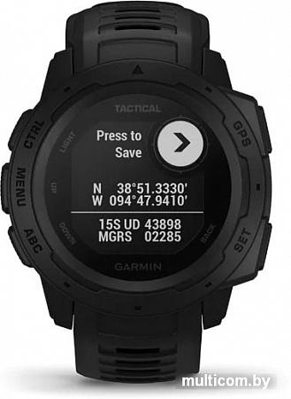 Умные часы Garmin Instinct Tactical Edition (черный)