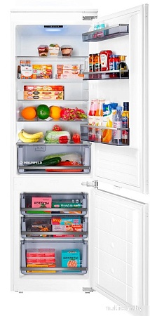 Холодильник MAUNFELD MBF177SWGR Inverter