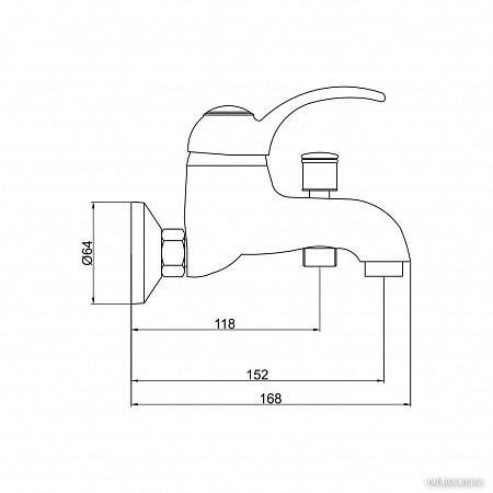Смеситель Gross Aqua Provance 2516586С
