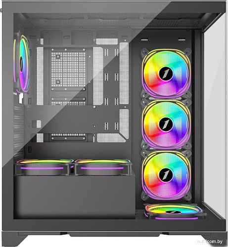 Корпус 1stPlayer Mi8 MI8-BK-3FC7R-1FC7 (черный)