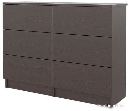 Комод Горизонт Нео 1050 6 ящиков (венге)