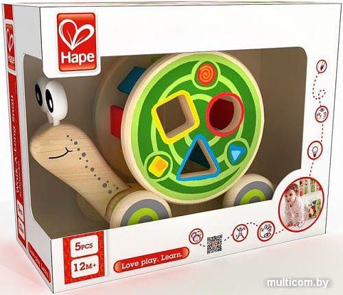 Развивающая игрушка Hape Улитка E0349