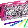 Набор для рисования Bondibon Сумка для раскрашивания. Бабочка с блестками ВВ2305