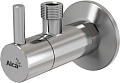 Запорная арматура Alcaplast Угловой вентиль с фильтром 1/2"x3/8" ARV001