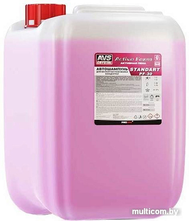 AVS Автошампунь для б/к мойки Active Foam 21.5 кг PF-30