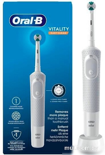 Электрическая зубная щетка Oral-B Vitality Easy Clean (белый)