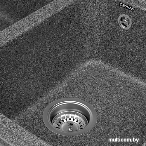 Кухонная мойка Gerhans C02 (графит)