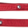 Поводок Camon DA083/G (кожаный с заклепками красный)