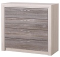 Комод Памир Октава 4Я (дуб клабхаус серый)