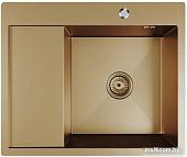 Кухонная мойка Mixline Pro 552928 (бронза, с сифоном)