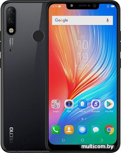 Смартфон Tecno Spark 3 Pro (черный)