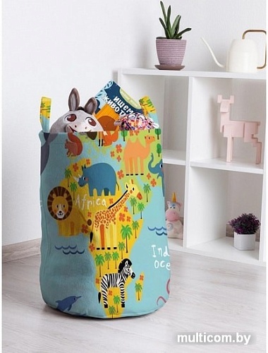 Корзина JoyArty Веселая карта toba_11545