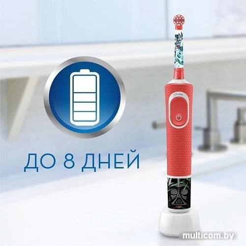 Электрическая зубная щетка Oral-B Kids StarWars D100.413.2KX