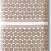 Полотенце Verossa Dots tactille 70x140 (кофе/белый)