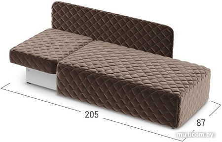 Угловой диван Moon Trade Марсель 087 002688 (левый, коричневый)