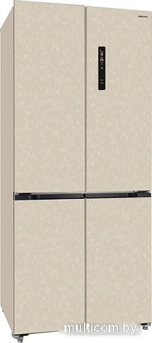 Четырёхдверный холодильник Hiberg RFQ-600DX NFYm Inverter