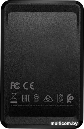 Внешний накопитель A-Data SC685 500GB ASC685-500GU32G2-CBK (черный)
