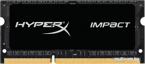 Оперативная память Kingston HyperX Impact 4GB DDR3 SO-DIMM PC3-14900 [HX318LS11IB/4]