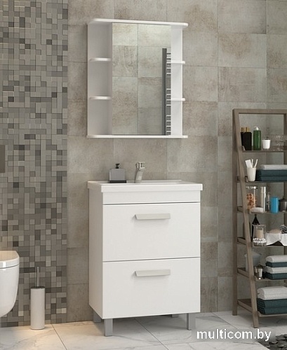 Vigo Тумба Nova 2-600 под умывальник Миранда 60 (белый)