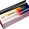 Пластиковая пружина для переплета Starbind A4 12 мм 100 шт (черный)
