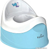 Детский горшок Kidwick Дуэт KW100204 (голубой/белый)