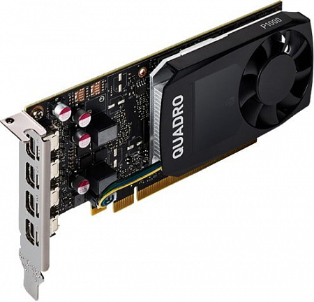 Видеокарта PNY Nvidia Quadro P1000 DVI 4GB GDDR5 VCQP1000DVIV2-PB