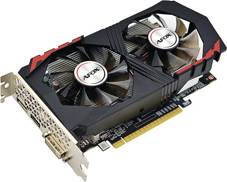 Видеокарта AFOX GeForce GTX 1050 Ti 4GB GDDR5 AF1050TI-4096D5H5-V2
