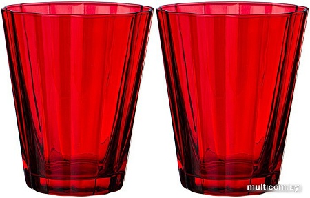 Набор стаканов для воды и напитков Lefard Lotus Red 887-432 (2 шт)