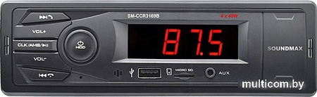 USB-магнитола Soundmax SM-CCR3169B